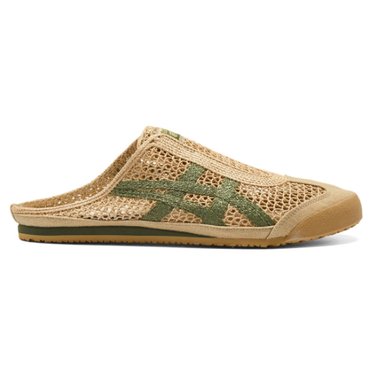 Onitsuka Tiger オニツカタイガー ミュール MEXICO 66 SABOT メキシコ 66 サボット 1183C123.252 シューズ  BEIGE GREEN ベージュ グリーン メンズ レディース