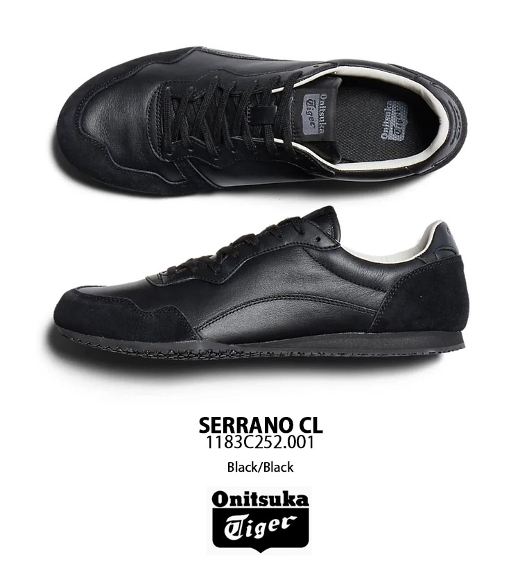 Onitsuka Tiger（オニツカタイガー） スニーカー SERRANO CL BLACK