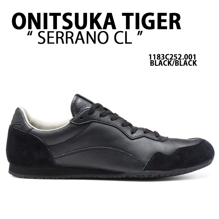 Onitsuka Tiger（オニツカタイガー） スニーカー SERRANO CL BLACK