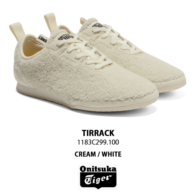 Onitsuka Tiger（オニツカタイガー） スニーカー TIRRACK CREAM WHITE