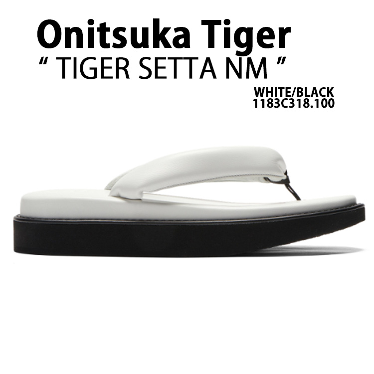 Onitsuka Tiger（オニツカタイガー） サンダル TIGER SETTA NM WHITE