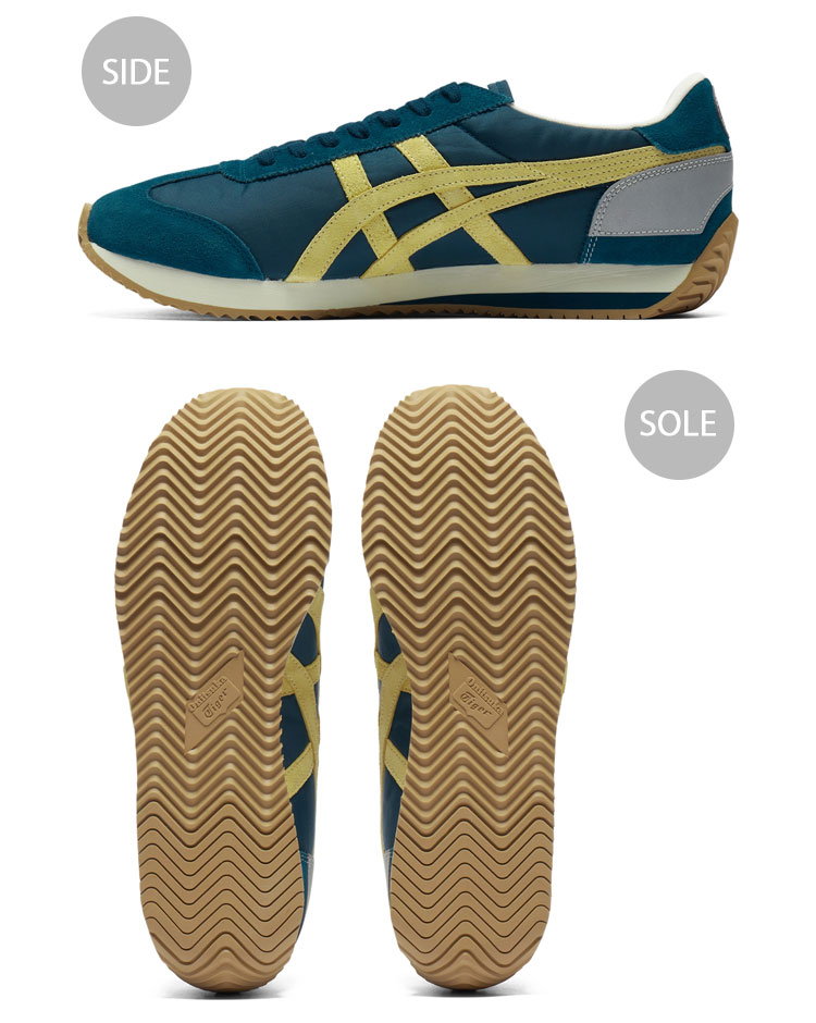 オニツカタイガー　シューズ 青/茶 日本製 Onitsuka Tiger オニツカタイガー スニーカー CALIFORNIA 78 VIN