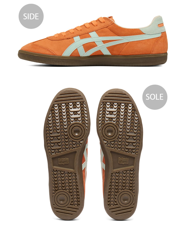 Onitsuka Tiger スニーカー オリーブ オレンジ Onitsuka Tiger（オニツカタイガー） スニーカー TOKUTEN シューズ