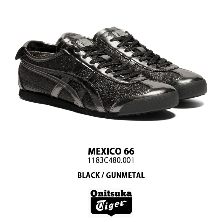 オニツカタイガー ウィメンズ メキシコ66 TGRS ブラック MEXICO 66 TGRS