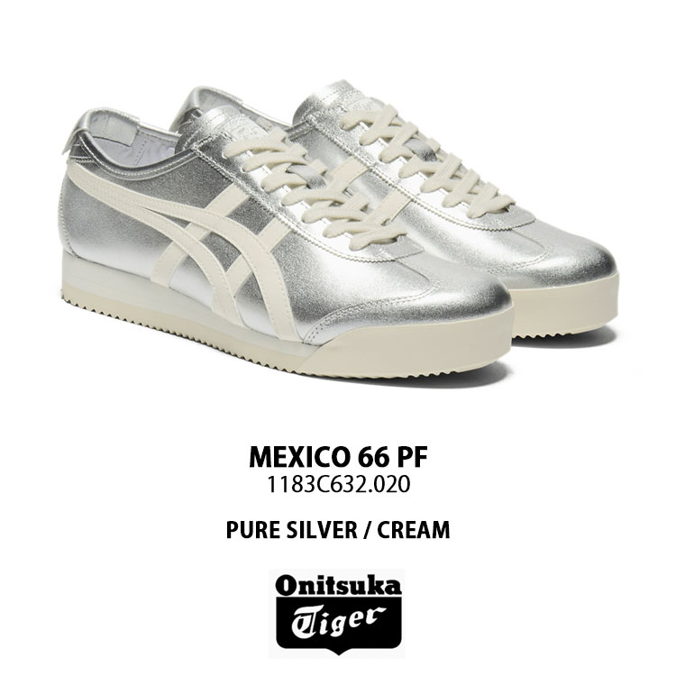 Onitsuka Tiger（オニツカタイガー） スニーカー MEXICO 66 PF SILVER