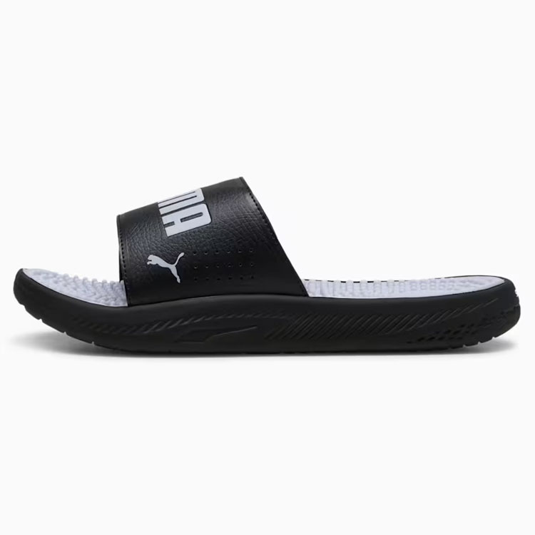PUMA プーマ サンダル SOFTRIDE SLIDE MASSAGE 383062-08 BLACK