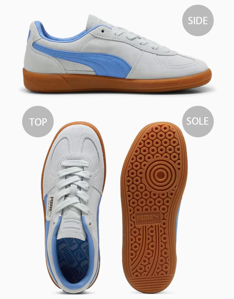 PUMA（プーマ） スニーカー PALERMO 396463-04 パレルモ DEWDROP BLUE