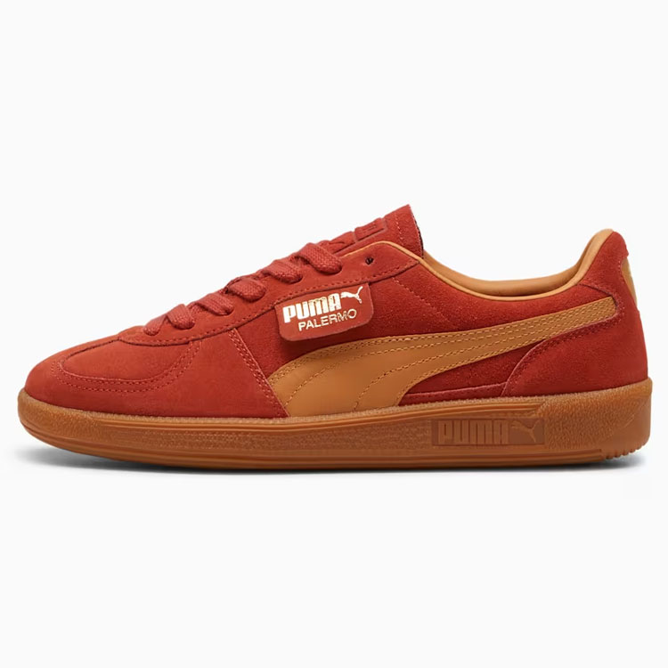 PUMA（プーマ） スニーカー PALERMO 396463-24 パレルモ RED CARAMEL