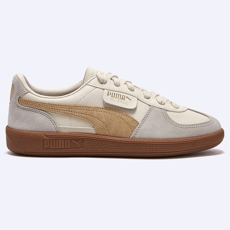 【激安】半額以下- 50%OFFの安い通販 スニーカー プーマ PUMA PALERMO IVORY レザー パレルモ LEATHER 靴