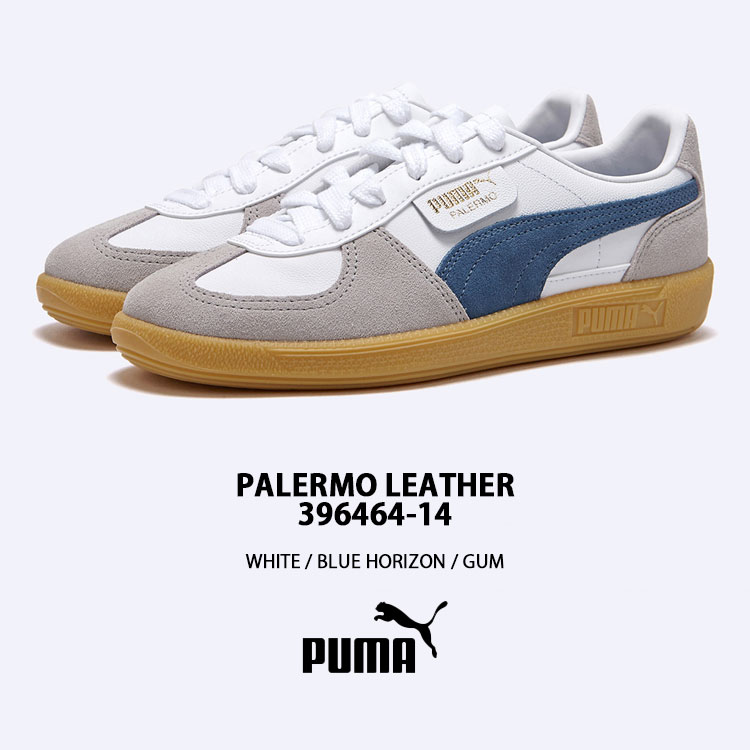 PUMA プーマ スニーカー PALERMO LEATHER パレルモ レザー WHITE