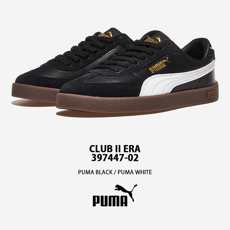 PUMA プーマ スニーカー CLUB II ERA 397447-02 シューズ BLACK