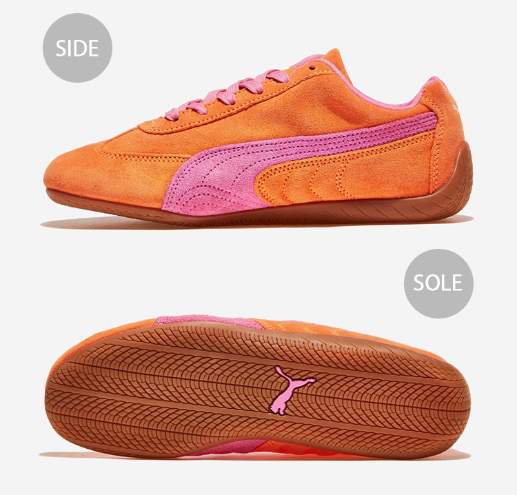 Puma スパイクシューズ オレンジ/ピンク PUMA プーマ ウルトラ 6 マッチ RE-CHARGE FG/AG(ロングパイル