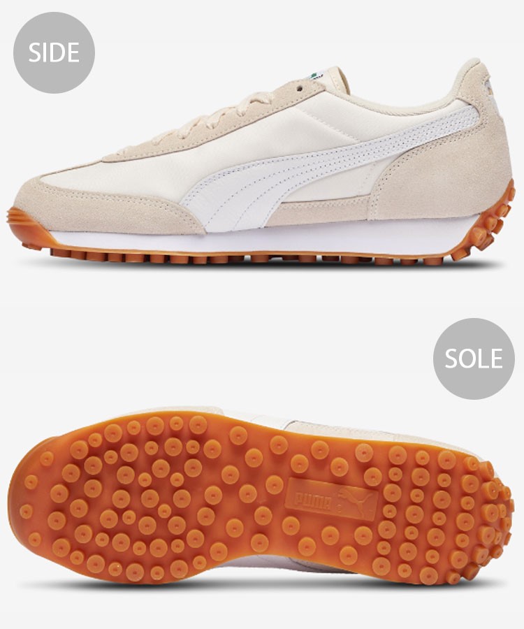 PUMA プーマ スニーカー EASY RIDER VINTAGE BEIGETAN WHITE