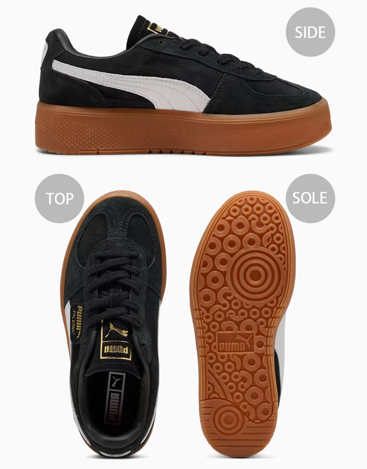 【最安値】Puma プラットフォームスニーカー ベージュ/ブラック 楽天市場】プーマ プラットフォーム（スニーカー｜メンズ靴
