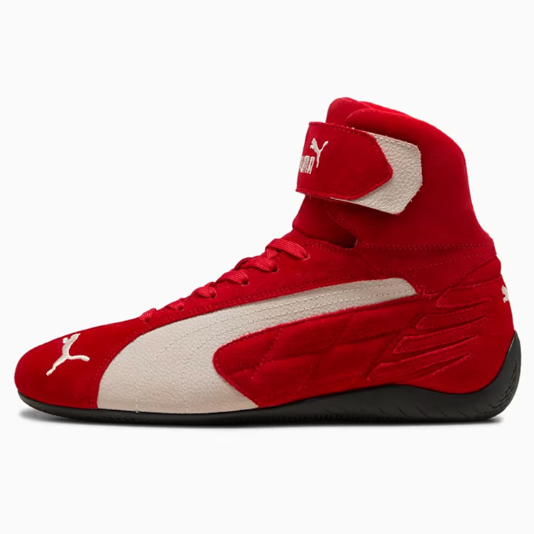 赤佐田 PUMA プーマ スニーカー SPEEDCAT MID 400384-02 RED シューズ