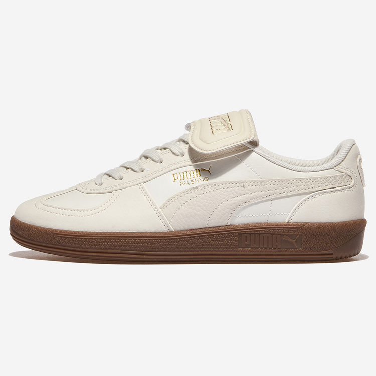 PUMA プーマ PALERMO パレルモ アルペンスノー　24.5 ベージュ PUMA（プーマ） スニーカー PALERMO PREMIUM 401744-01 パレルモ