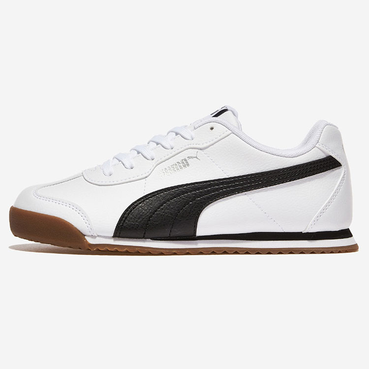 PUMA（プーマ） スニーカー TURINO II T トリノ2 WHITE BLACK GRAY