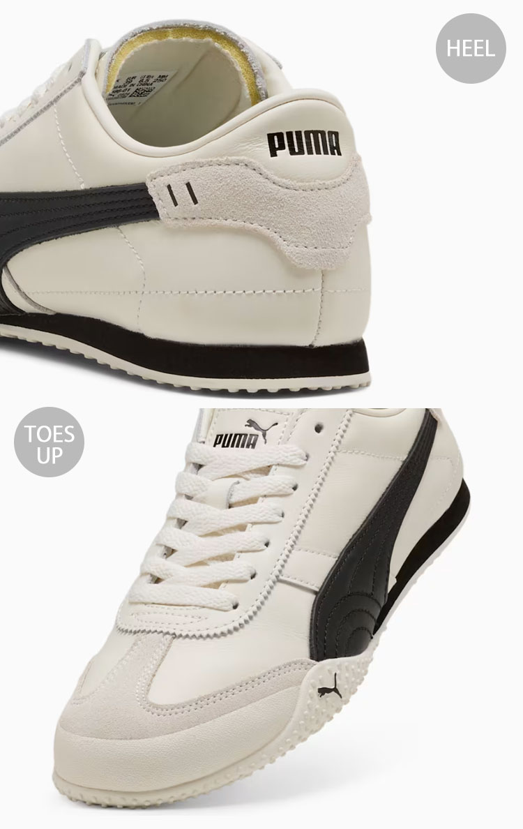 PUMA（プーマ） スニーカー BELLA UT LEATHER 402186-01 WHITE BLACK