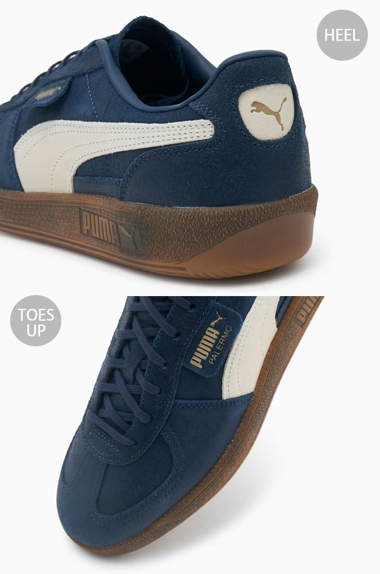 スニーカー ^PUMA^ Palermo Aged 40285405 PUMA Palermo Aged Vintage OG men's shoes 402854-02 brown