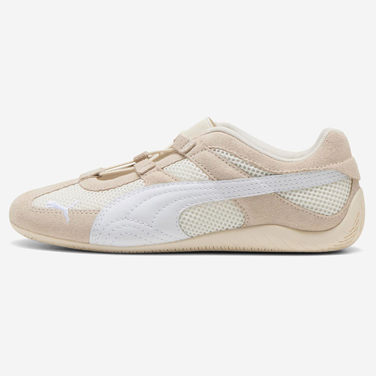 PUMA プーマ レディース スニーカー SPEEDCAT GO WNS 403589-04 BEIGE シューズ スピードキャット ゴー ウィメンズ ドライビングシューズ ベージュ ホワイト | PUMA | 01