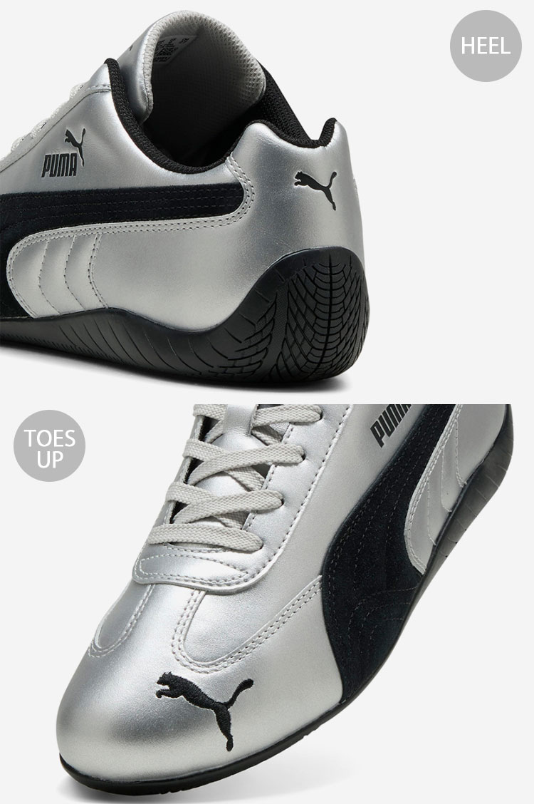 PUMA（プーマ） スニーカー SPEEDCAT METALLIC 403689-01 SILVER BLACK