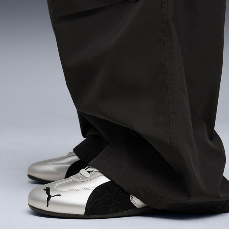 PUMA（プーマ） スニーカー SPEEDCAT METALLIC 403689-01 SILVER BLACK