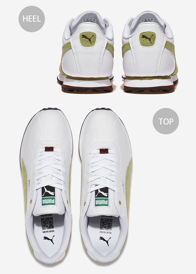 PUMA プーマ スニーカー TURIN 4 WHITE GREEN 403825-02