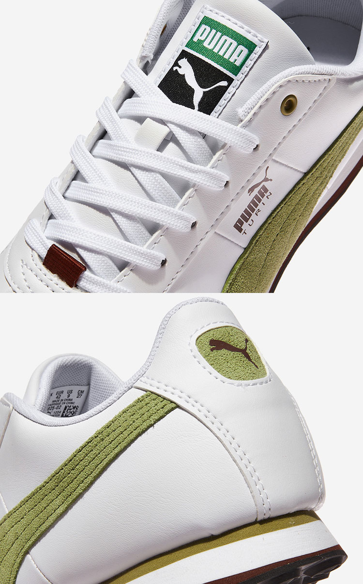 PUMA プーマ スニーカー TURIN 4 WHITE GREEN 403825-02