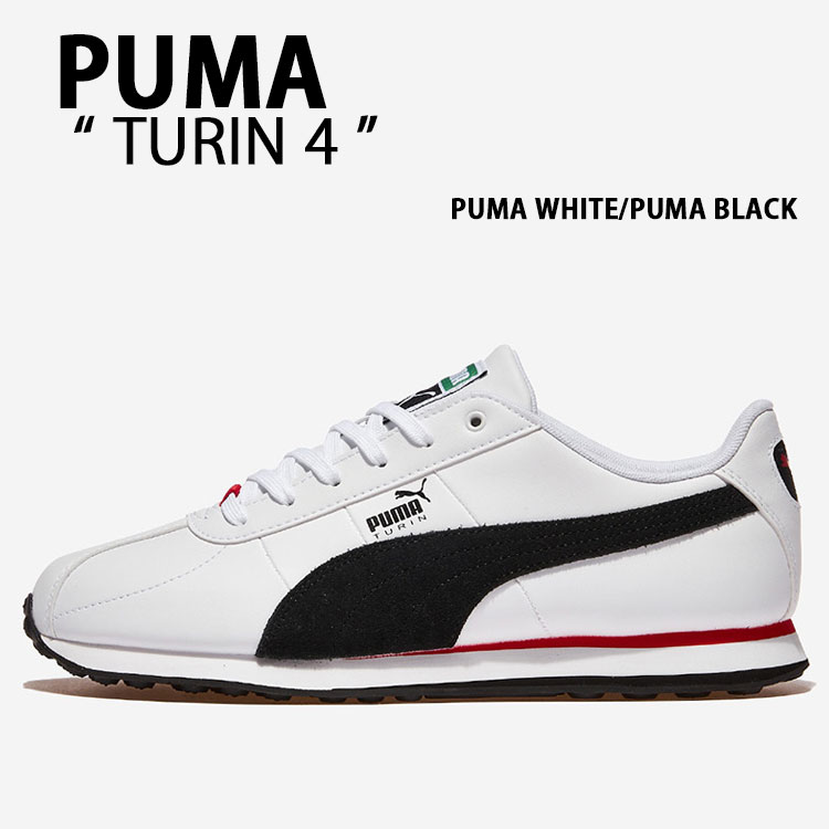 PUMA プーマ スニーカー TURIN 4 WHITE BLACK 403825-03