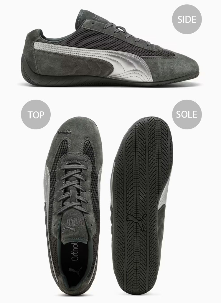 ★PUMA★SPEEDCAT PREMIUM GRAY ブラウン 403902-02 403902]PUMA(プーマ)Speedcat Premium スピードキャット