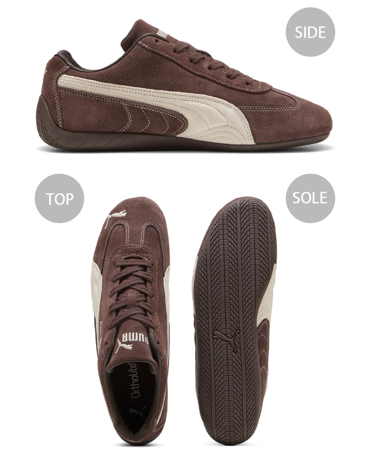 PUMA（プーマ） スニーカー SPEEDCAT TTF 403903-01 BROWN IVORY