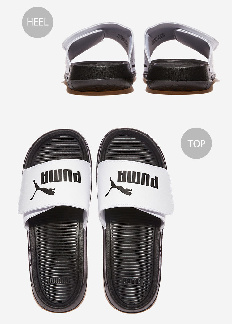 サンダル・ミュール PUMA  Cat Comfort 2 Essential Black Dark Gray 40428103 PUMA Royal Cat Comfort 2 Essential Black Dark Gray 40428103