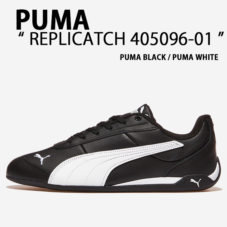 PUMA（プーマ） スニーカー REPLICATCH BLACK WHITE 405096-01