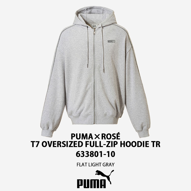 PUMA（プーマ） ロゼ×プーマ パーカー ROSE T7 OVERSIZED FULL-ZIP