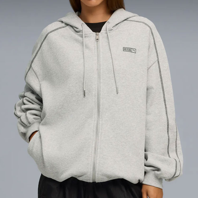 PUMA（プーマ） ロゼ×プーマ パーカー ROSE T7 OVERSIZED FULL-ZIP