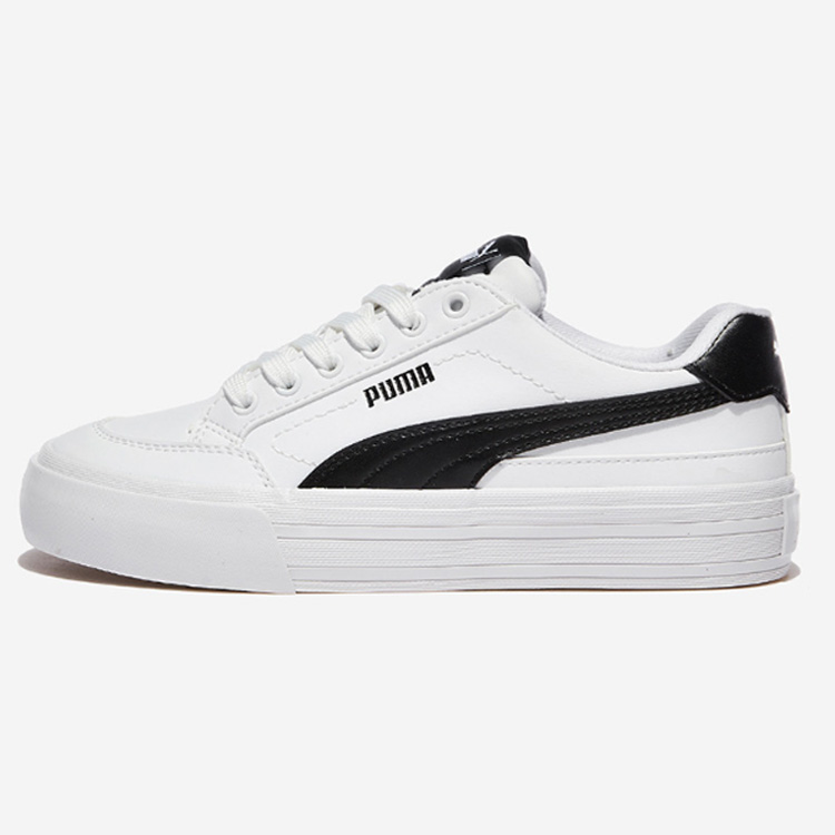 PUMA プーマ スニーカーCourt Classic Vulc FS SL PUMA WHITE PUMA BLACK PKI39756801  プーマホワイト プーマブラック レディース メンズ | PUMA | 01