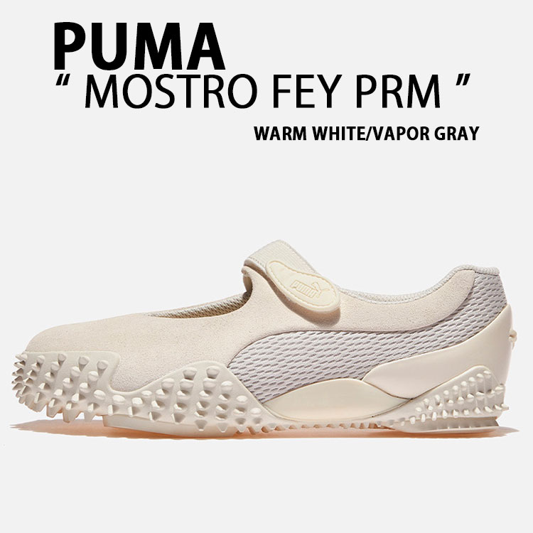 PUMA プーマ シューズ MOSTRO FEY PRM WARM WHITE VAPOR GRAY