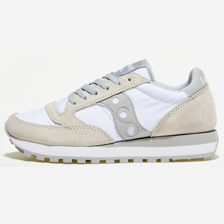 Saucony サッカニー スニーカー JAZZ ORIGINAL WHITE GRAY S2044-396 シューズ ジャズオリジナル デイリーシューズ スエード ホワイト グレー｜a-dot｜02