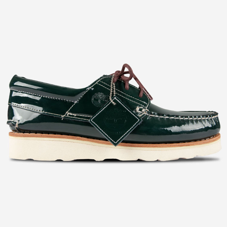 TIMBERLANDティンバーランド 3アイ 10Wダークグリーン Timberland（ティンバーランド） デッキシューズ 3アイシューズ KASINA