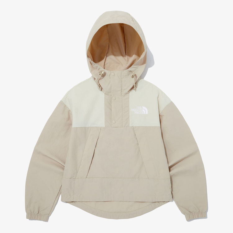 THE NORTH FACE ノースフェイス　アノラックフリースパーカー　レディースM ラグランスリーブ　【YLF-344】 THE NORTH FACE アノラックフリースパーカー 【YLF-344】