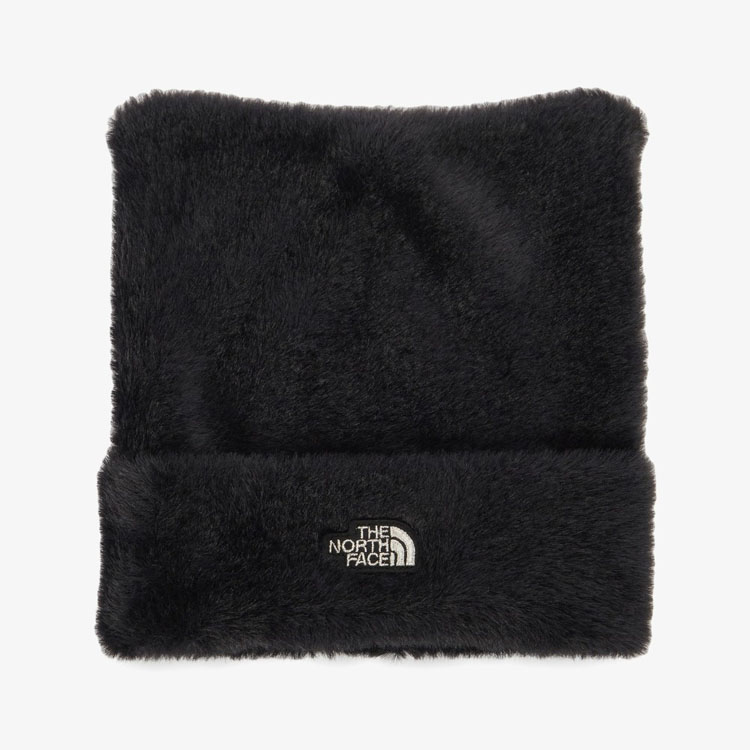 THE NORTH FACE ノースフェイス キッズ ニット帽 KIDS K'S MELLY FUR BEANIE メリー ファー ビーニー 帽子 ニットキャップ キャップ ロゴ 子供用 NE3BR55R/S/Tの画像
