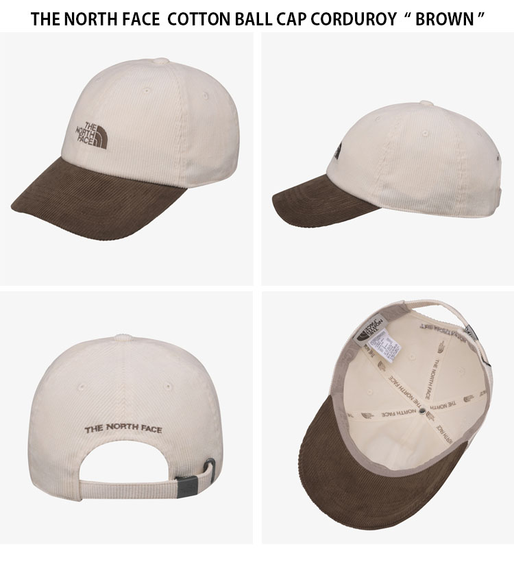 THE NORTH FACE ノースフェイス ベースボールキャップ COTTON BALL CAP CORDUROY キャップ コーデュロイ 帽子  メンズ レディース NE3CQ50J/K/L/M/N