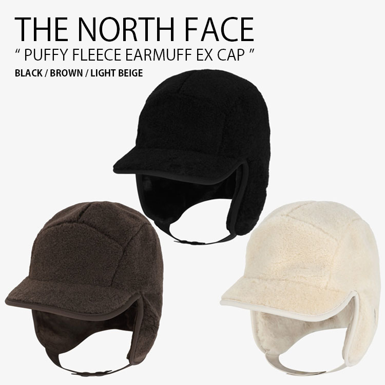 THE NORTH FACE ノースフェイス キャップ PUFFY FLEECE EARMUFF EX CAP フリース イヤーマフ 帽子 ボア メンズ レディース NE3CR56J/K/L THE NORTH FACE（ザ ノースフェイス） ノースフェイス キャップ PUFFY