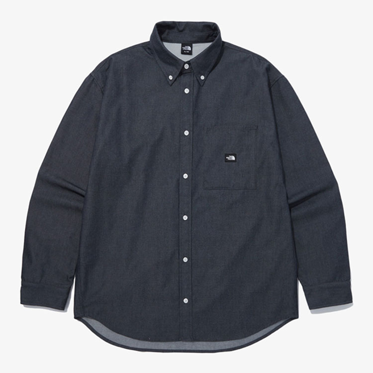 THE NORTH FACE ノースフェイス シャツ M'S TRAVELER DENIM
