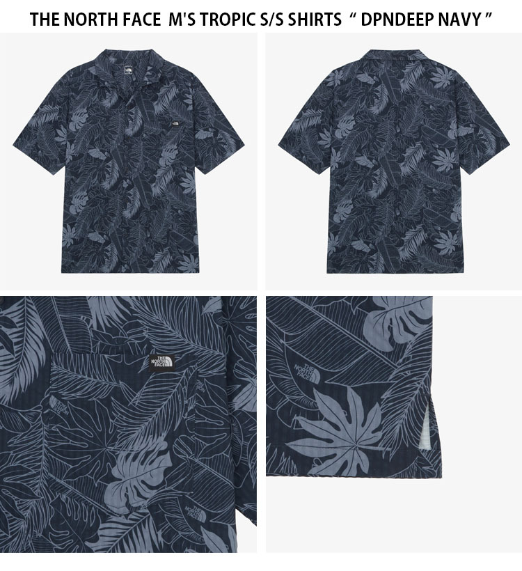 ★送料・関税込★THE NORTH FACE★M'S TROPIC 半袖 シャツ★ THE NORTH FACE ノースフェイス カジュアルシャツ M'S TROPIC S