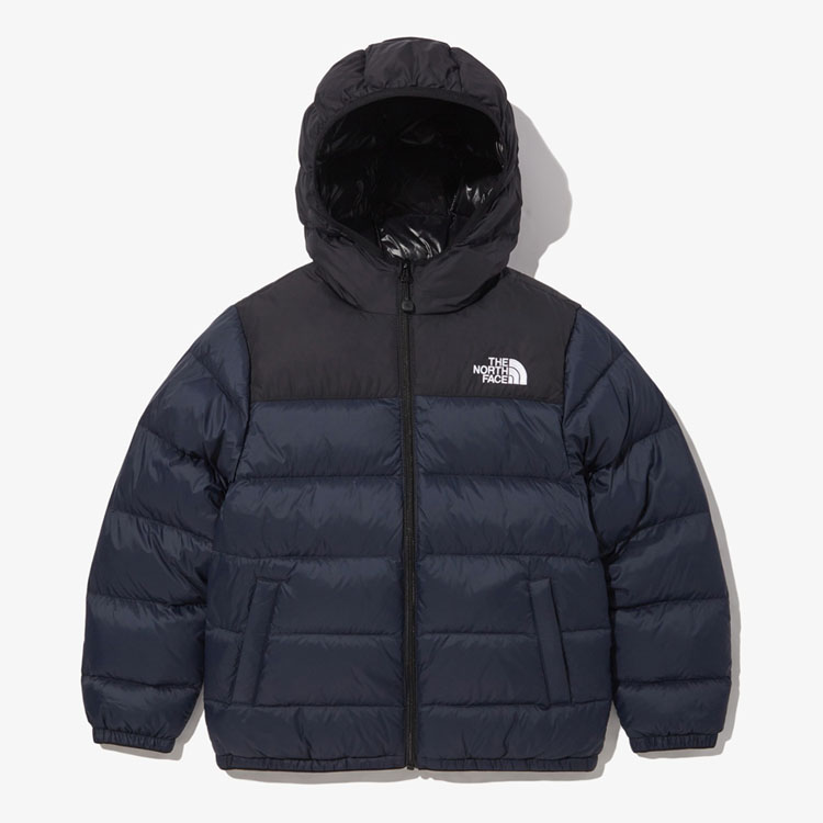 THE NORTH FACE ノースフェイス キッズ ダウンジャケット KS NUPTSE HYBRID DOWN HOODIE ヌプシ ハブリッド ダウン フーディ ジャケット 子供用 NI1DN61S/T/U(13186円)