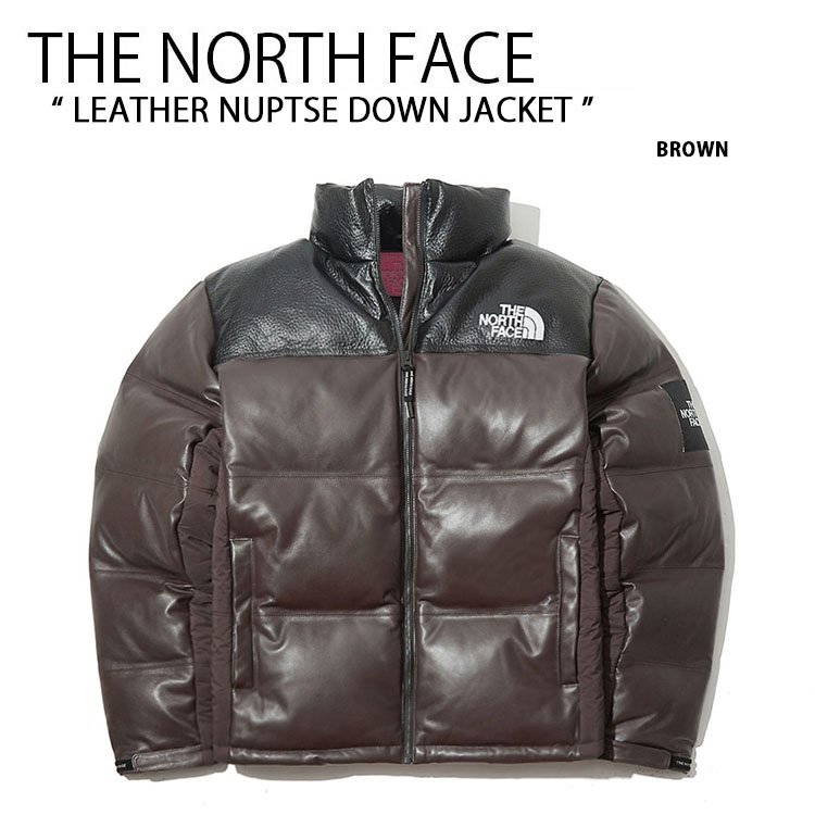 THE NORTH FACE ノースフェイス ダウン LEATHER NUPTSE DOWN JACKET