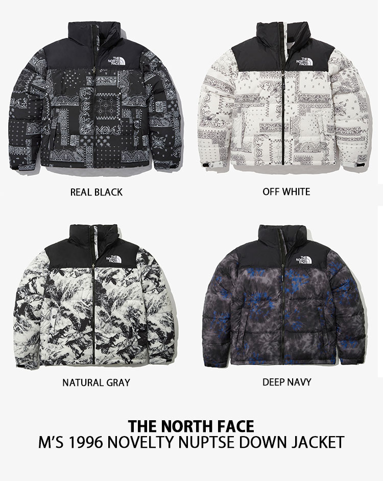 THE NORTH FACE ノースフェイス ダウンジャケット M'S 1996 NOVELTY NUPTSE DOWN JACKET ノベルティ  ヌプシ ダウン ジャケット ロゴ ストリート NJ1DN76