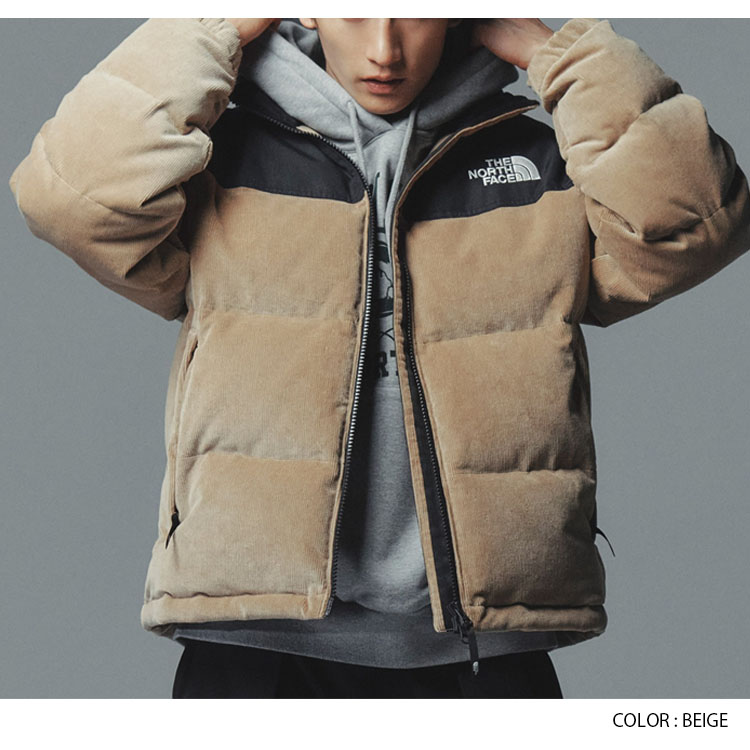 THE NORTH FACE ノースフェイス ダウンジャケット CORDUROY NUPTSE