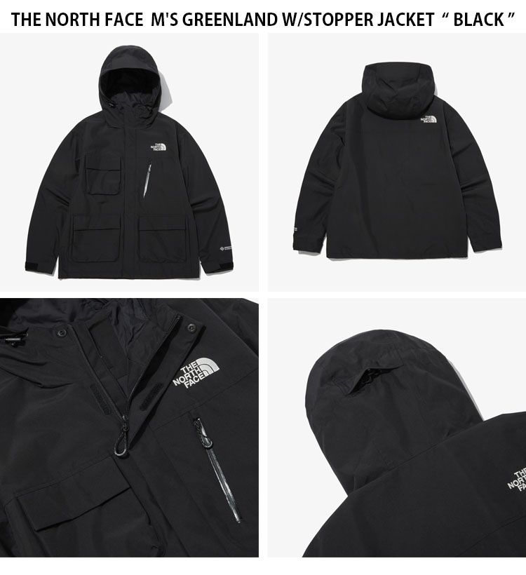 THE NORTH FACE ノースフェイス マウンテンパーカー M'S GREENLAND W/STOPPER JACKET グリーンランド  ジャケット 防水 メンズ レディース NJ2GP59A/B/C